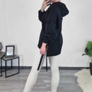 PULOVER WPU-3930 ČRN - slika 3