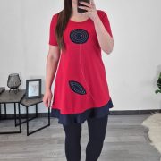 TUNIKA ZIJA RDEČA - slika 3