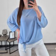 BLUZA 7293 MODRA - slika 2