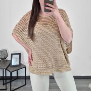 PULOVER 84199 ZLAT - slika 3