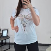 LUHTA ŽENSKA MAJICA HERTTOLA BELA - slika 2