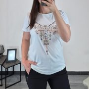 LUHTA ŽENSKA MAJICA HERTTOLA BELA