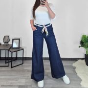 HLAČE 1476 TEMNO MODRE