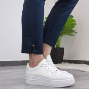 ELEGANTNE 7/8 HLAČE 3A506 TEMNO MODRA - slika 2
