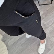 ŠPORTNE HLAČE 9004 3/4 ČRNE - slika 2