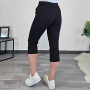 ŠPORTNE HLAČE 9004 3/4 ČRNE - slika 4