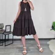 OBLEKA 18315 RJAVA - slika 2