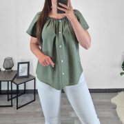 MAJICA 7587 OLIVNO ZELENA