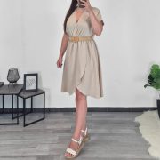 OBLEKA 6422 BEŽ - slika 3