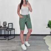 KRATKE HLAČE 22230 3/4 OLIVNE - slika 2