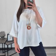 BLUZA 991254 BELA