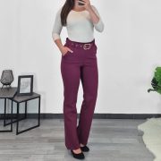 HLAČE 3121 BORDO - slika 3