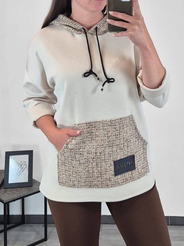 PULOVER 15435 BEŽ