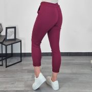 HLAČE 9108 7/8 BORDO - slika 2