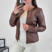 JAKNA 5919 RJAVA - slika 2