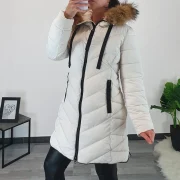 PLAŠČ 2537 BEL