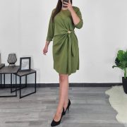 OBLEKA 50945 ZELENA
