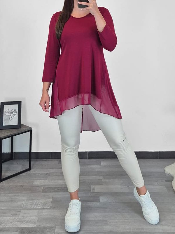TUNIKA NORA BORDO