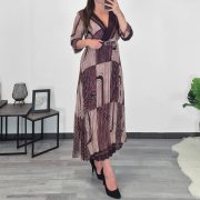 OBLEKA L3700 BORDO - slika 3