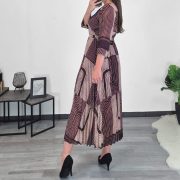 OBLEKA L3700 BORDO - slika 2