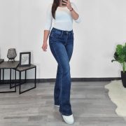 PUSH UP JEANS HLAČE F2232 - slika 3