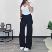 HLAČE 26188 SIHAM ČRNE - slika 2