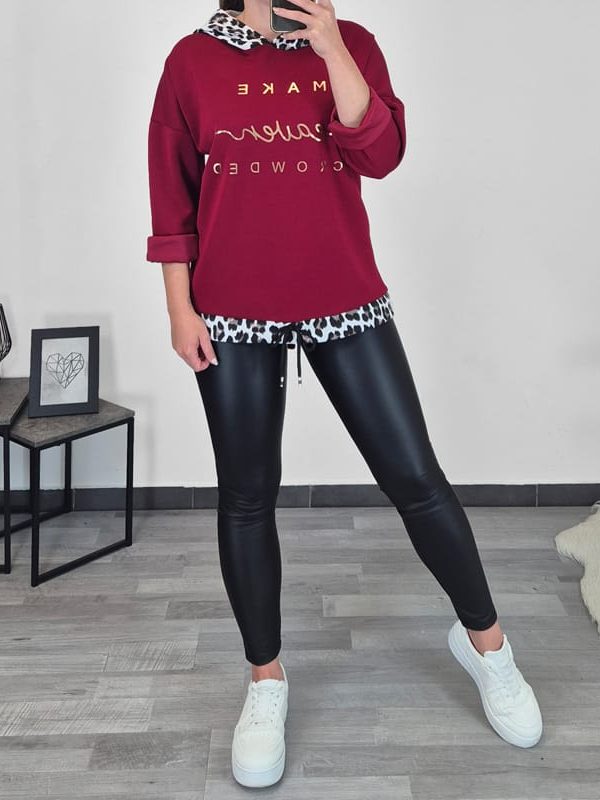 PULOVER 15427 RDEČA