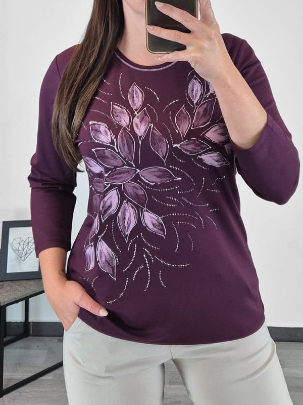 MAJICA YKL-11952 VIJOLA