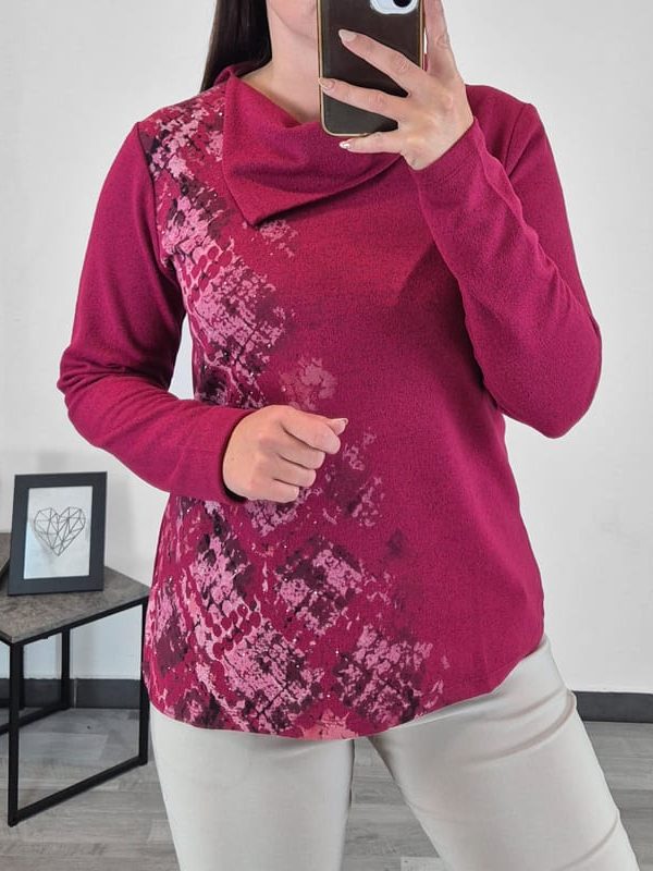 PLETENINA 11228 BORDO