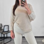 PULOVER 1236 BEŽ - slika 2
