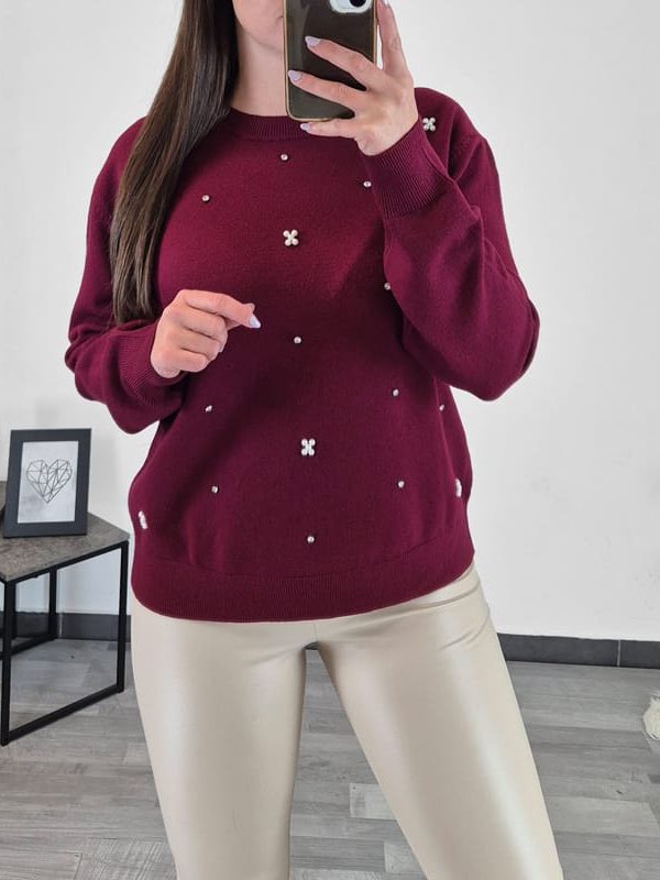 PLETENINA 9222 BORDO