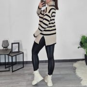 PULOVER Y2056 BEŽ - slika 3