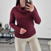 PLETENINA 12063 BORDO