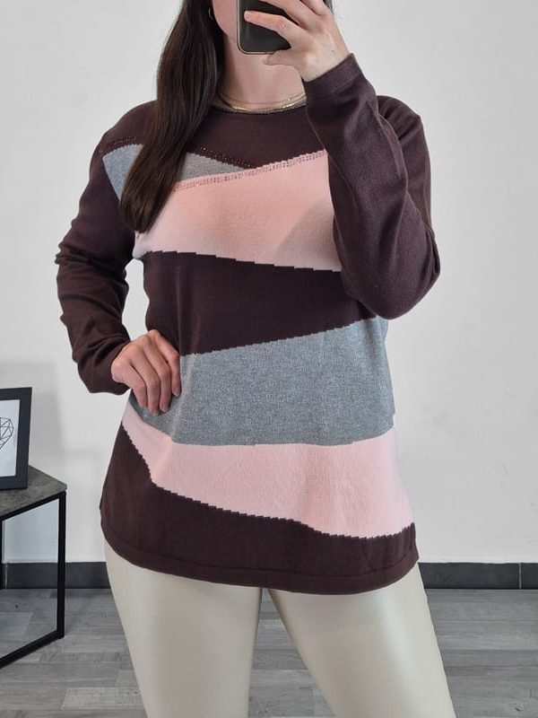 PLETENINA N1306 RJAVA