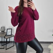 PLETENINA DK8026 BORDO - slika 2