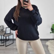 PULOVER 27357 BANU ČRN
