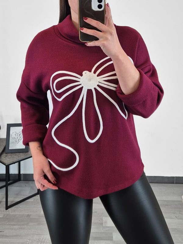 PLETENINA 21297 BORDO