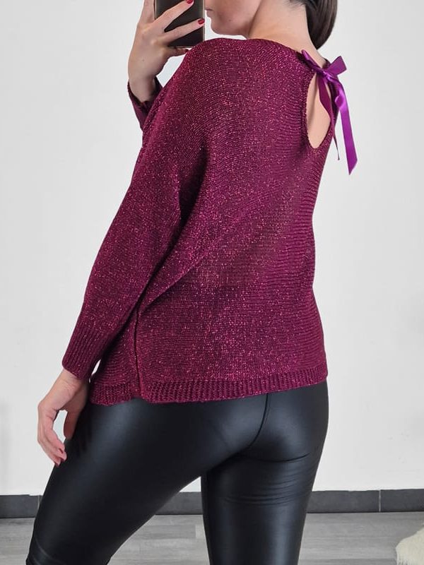 PULOVER 1236 VIJOLA