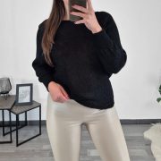 PULOVER 1236 ČRNA - slika 2