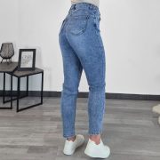 PUSH UP JEANS HLAČE MG6517 - slika 3