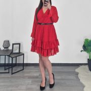 OBLEKA SL7225 RDEČA