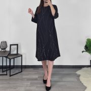 OBLEKA 3945 ČRNA - slika 2