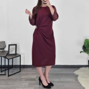 OBLEKA 39182 BORDO - slika 2