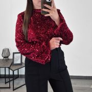 MAJICA 26230 BORDO - slika 2