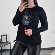 MAJICA AJLA ČRNA - slika 2