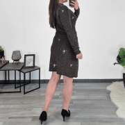 OBLEKA 13531 ZLATA - slika 2
