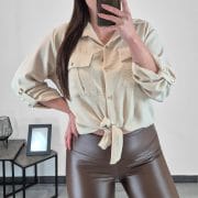 BLUZA 22047 BEŽ