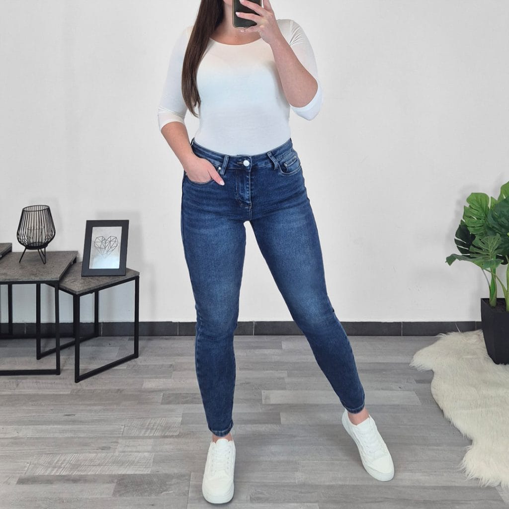 JEANS HLAČE K7608