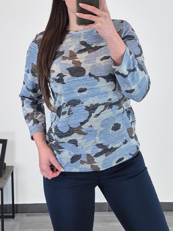 MAJICA 27412 GALINA MODRA