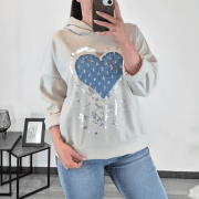 PULOVER 6116 BEŽ